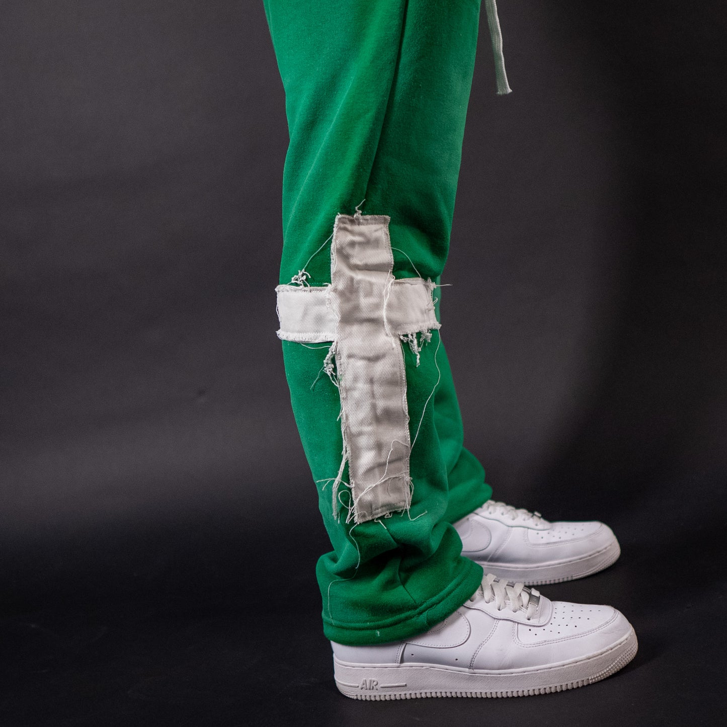 Green "Just Here To Give God Glory" Pants