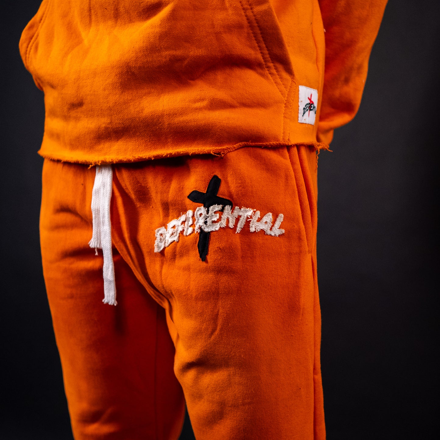 Orange "Just Here To Give God Glory" Pants