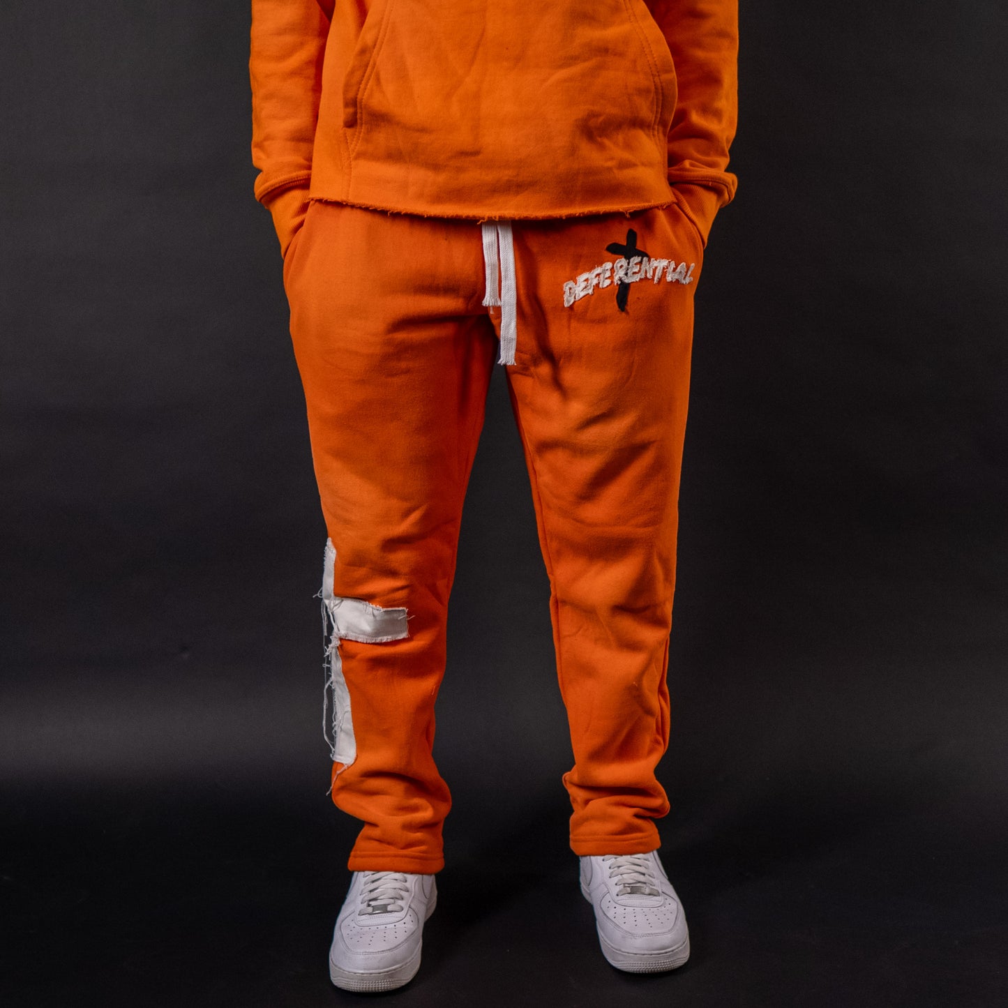 Orange "Just Here To Give God Glory" Pants