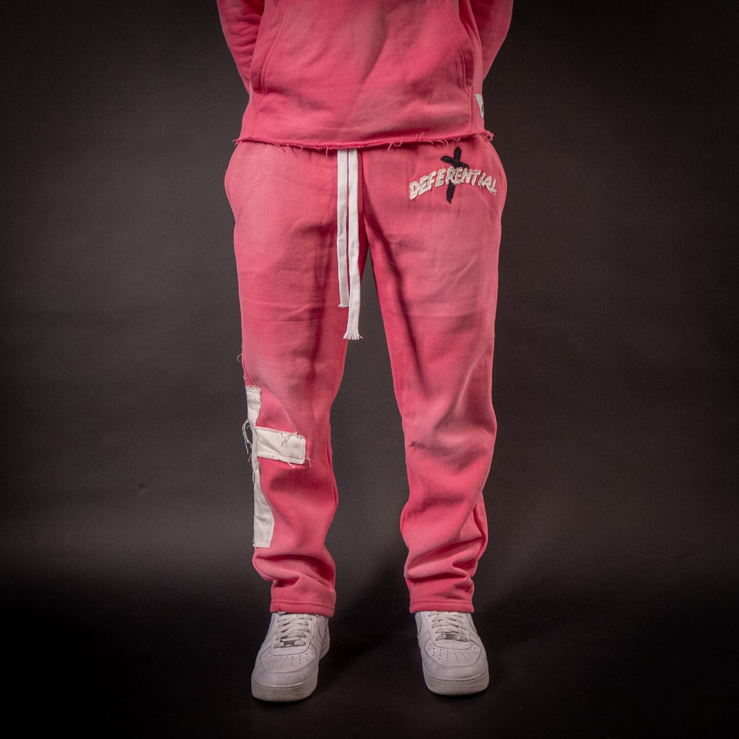 Pink "Just Here To Give God Glory" Pants