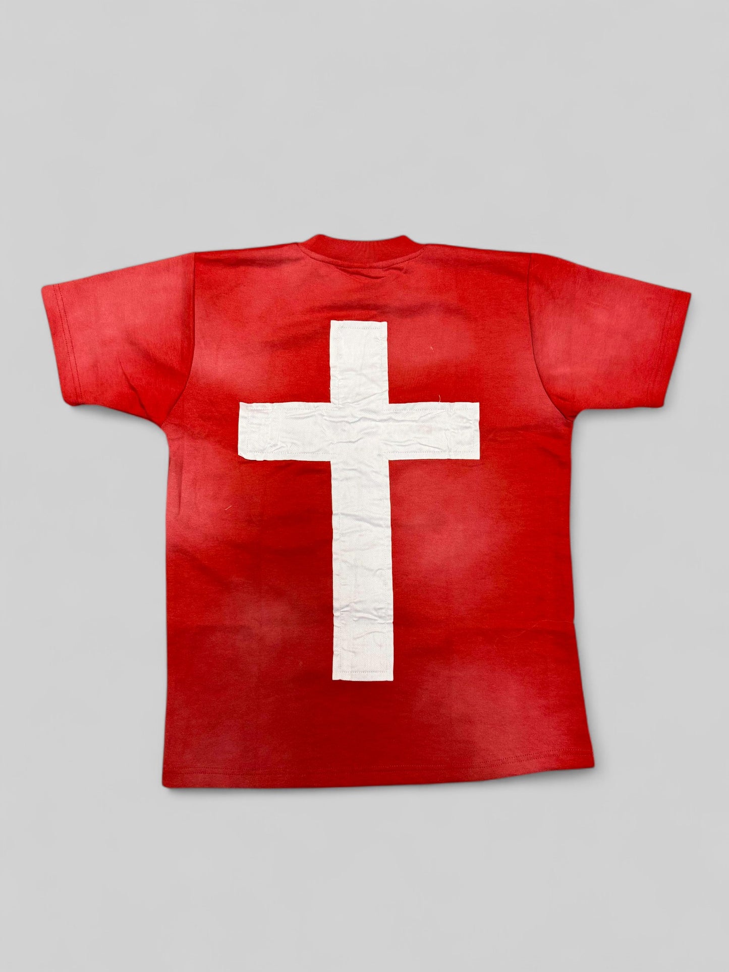 Red "Just Here To Give God Glory" Shirt