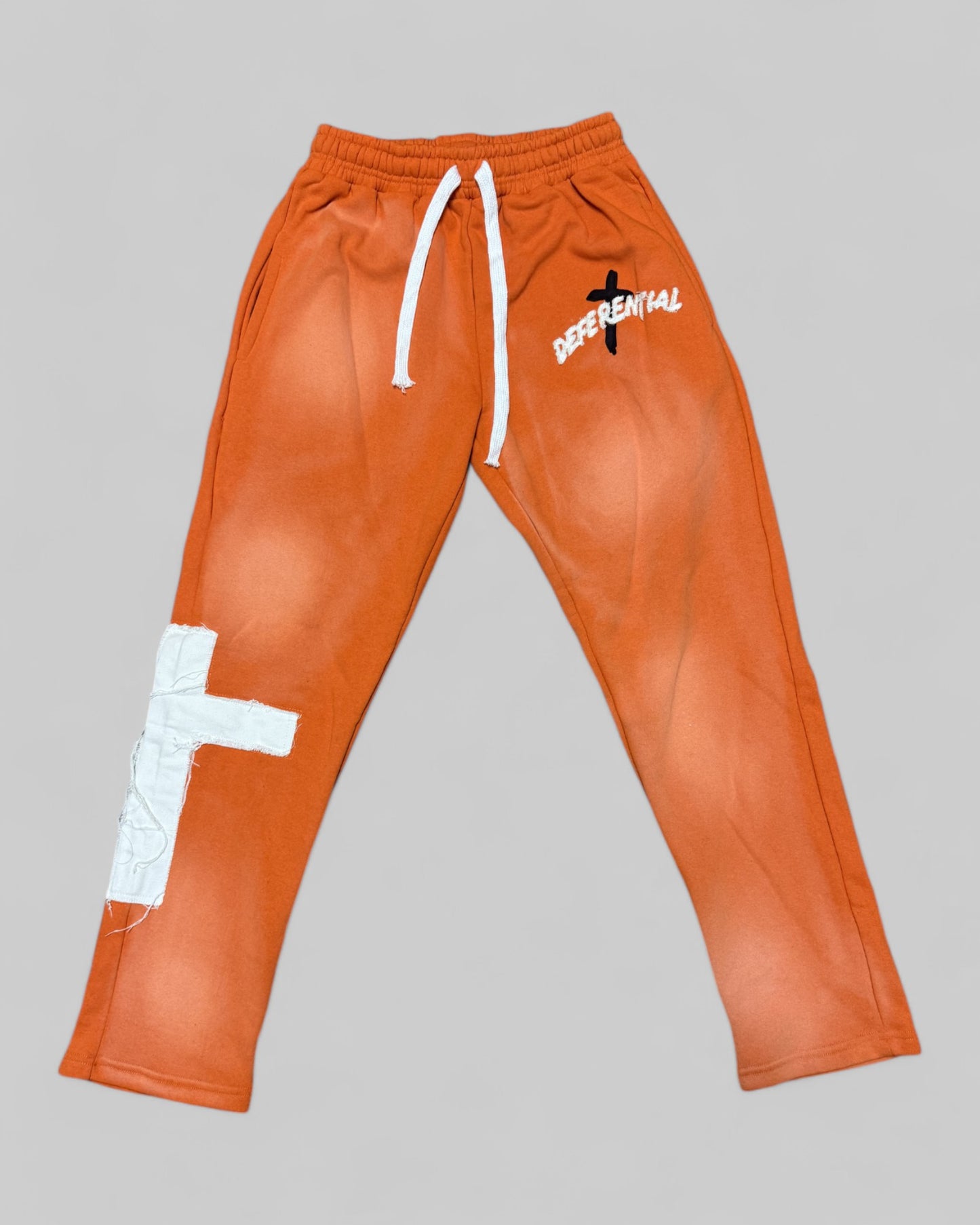 Orange "Just Here To Give God Glory" Pants