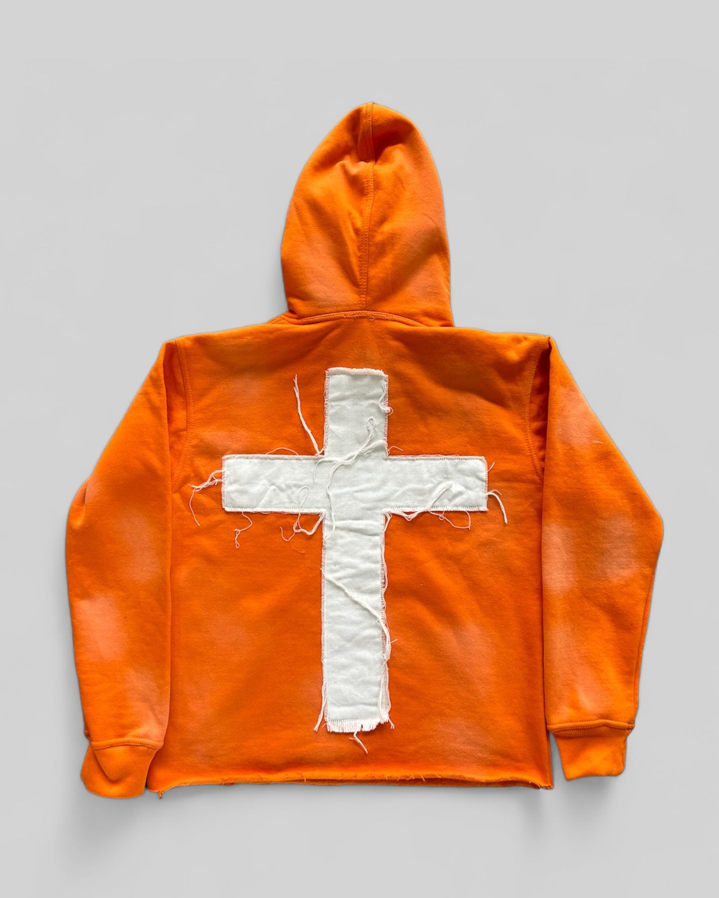 Orange "Just Here To Give God Glory" Hoodie