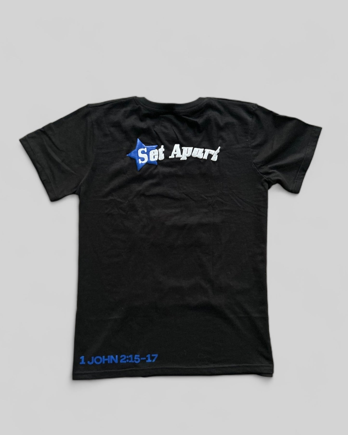 Blue "Not Of This World" Tee