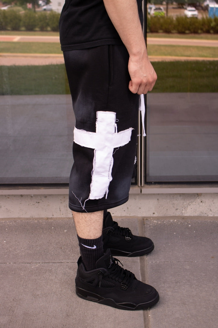 Black "Glory" Shorts *PREORDER
