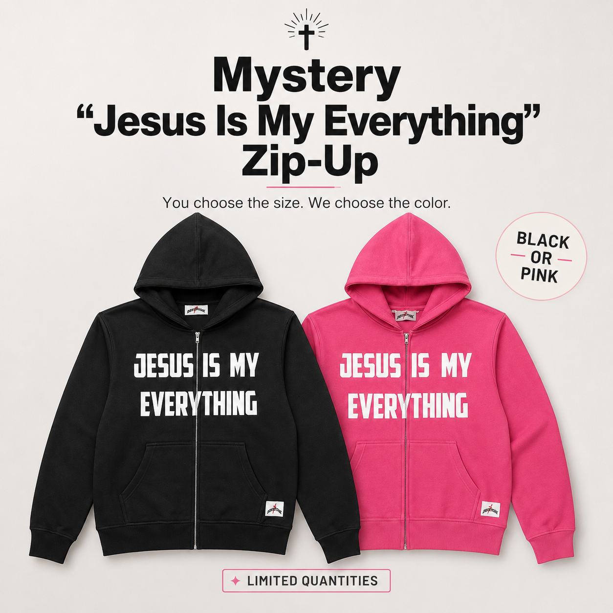 Mystery “Jesus Is My Everything” Zip-Up
