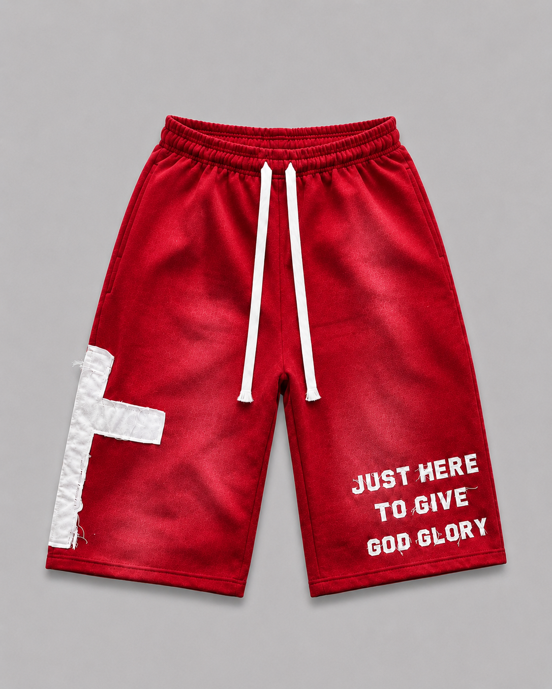 Red "Glory" Shorts *PREORDER