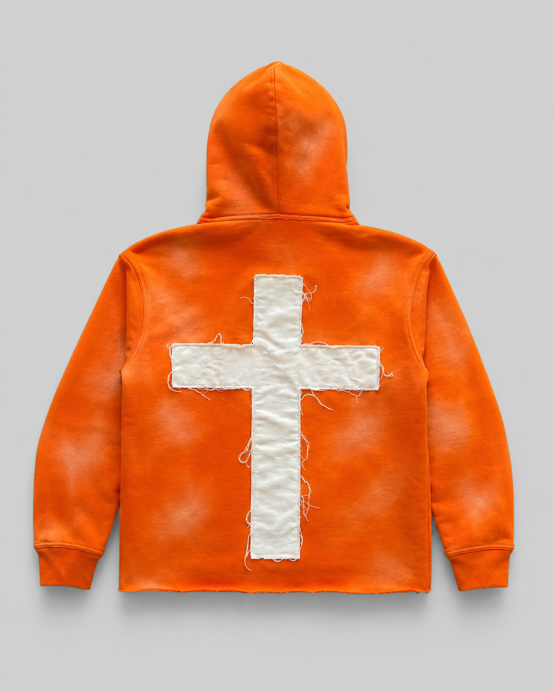 Orange "Just Here To Give God Glory" Hoodie