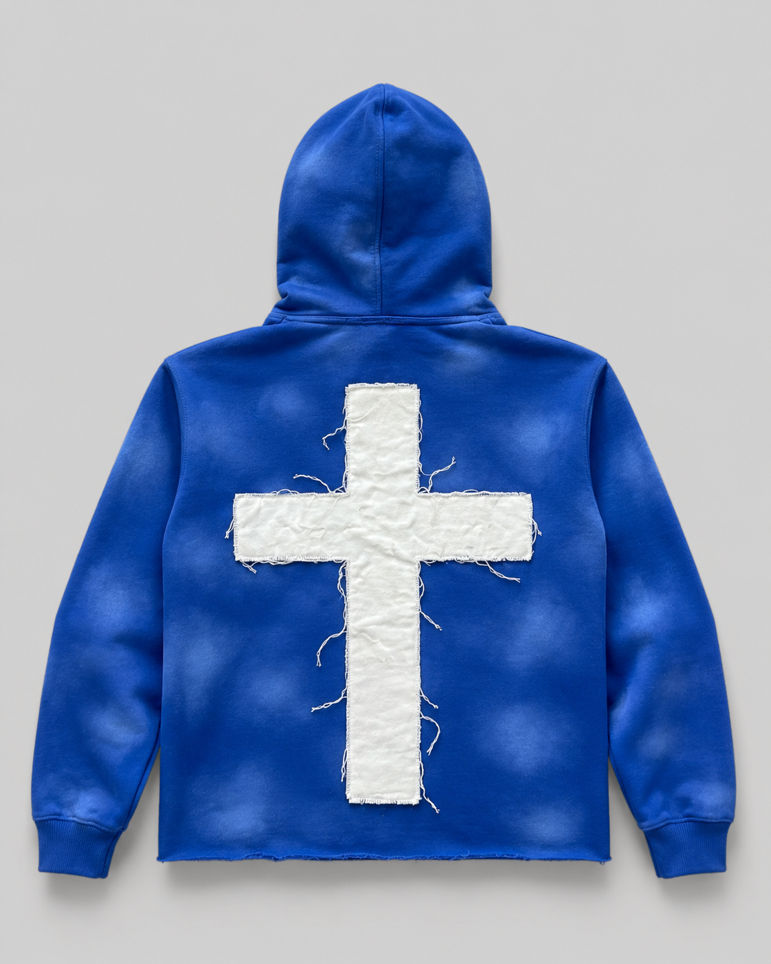 Blue “Just Here To Give God Glory” Hoodie