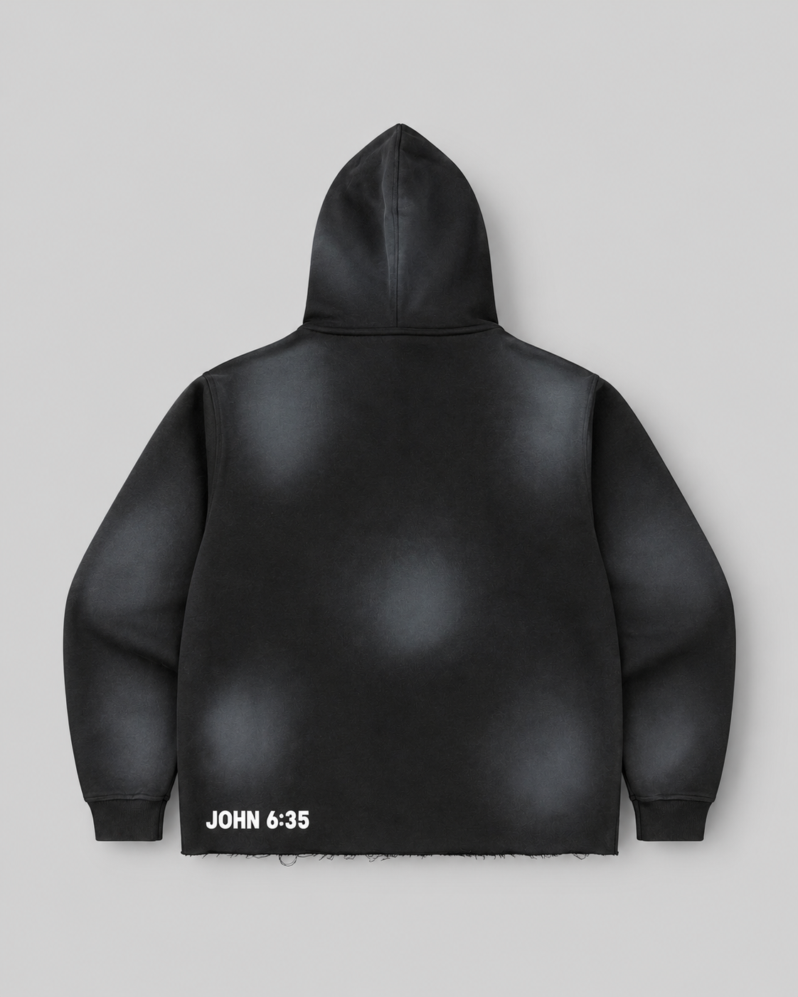 Black "Jesus Satisfies" Hoodie