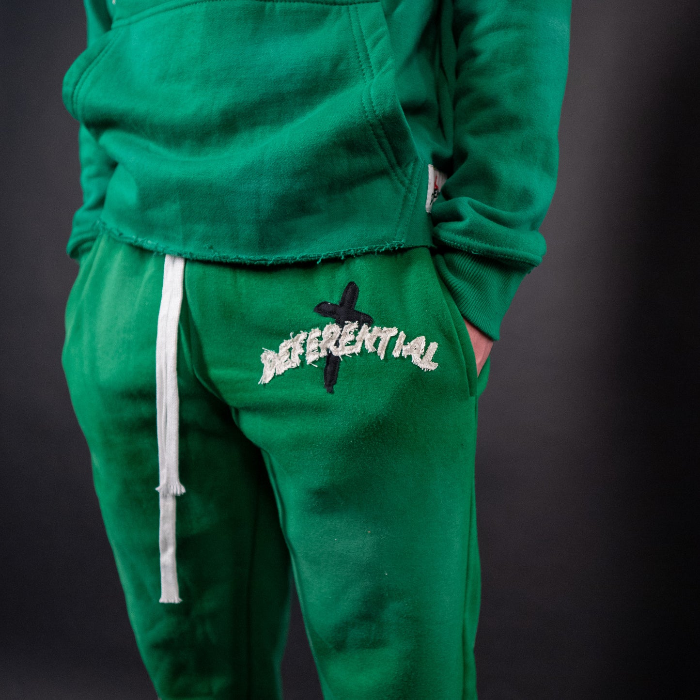 Green "Just Here To Give God Glory" Pants