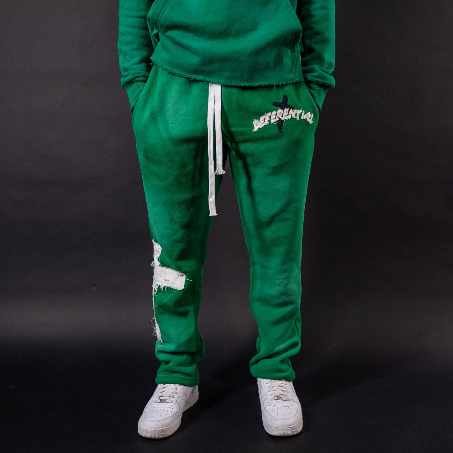 Green "Just Here To Give God Glory" Pants