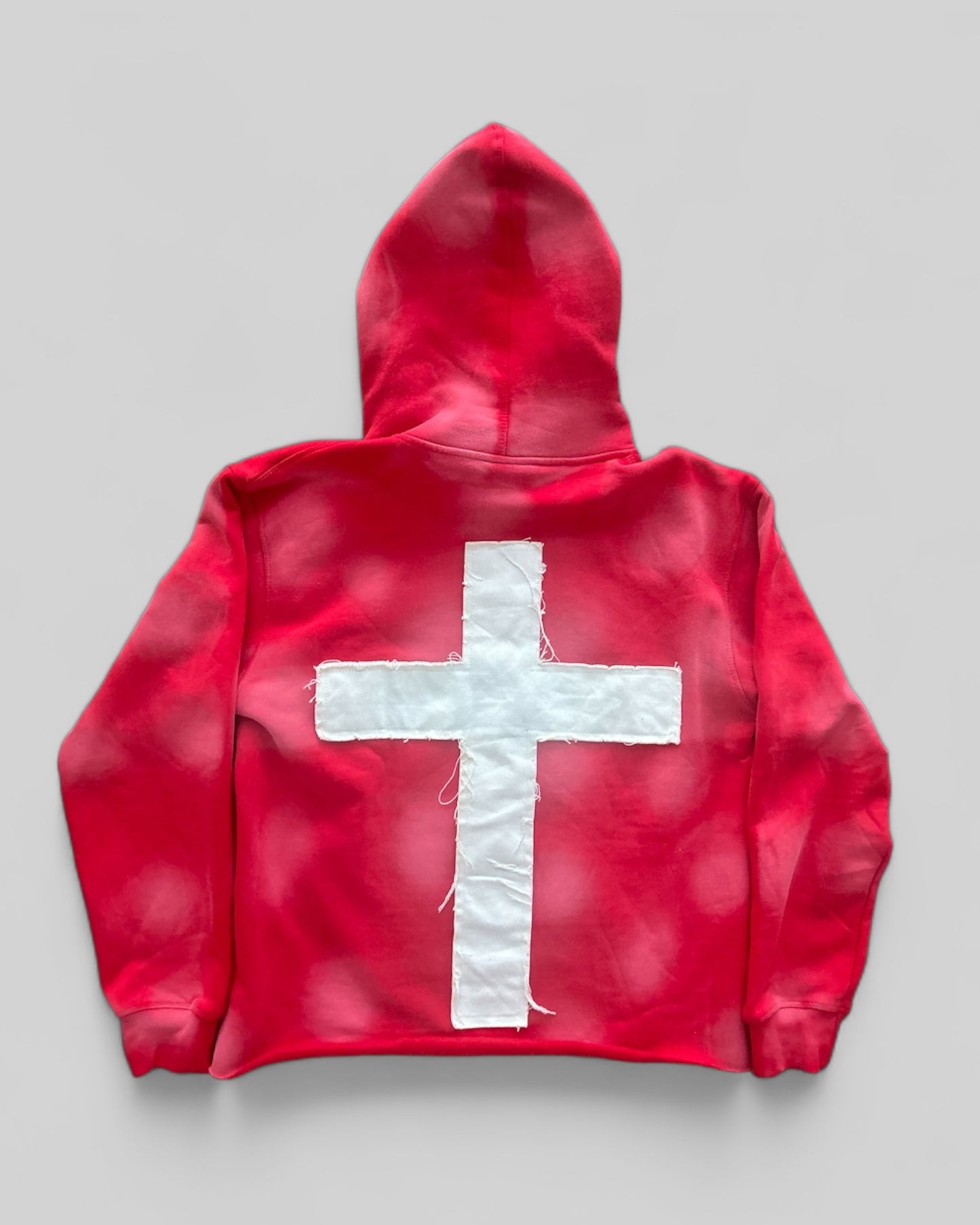 Red “Just Here To Give God Glory” Hoodie