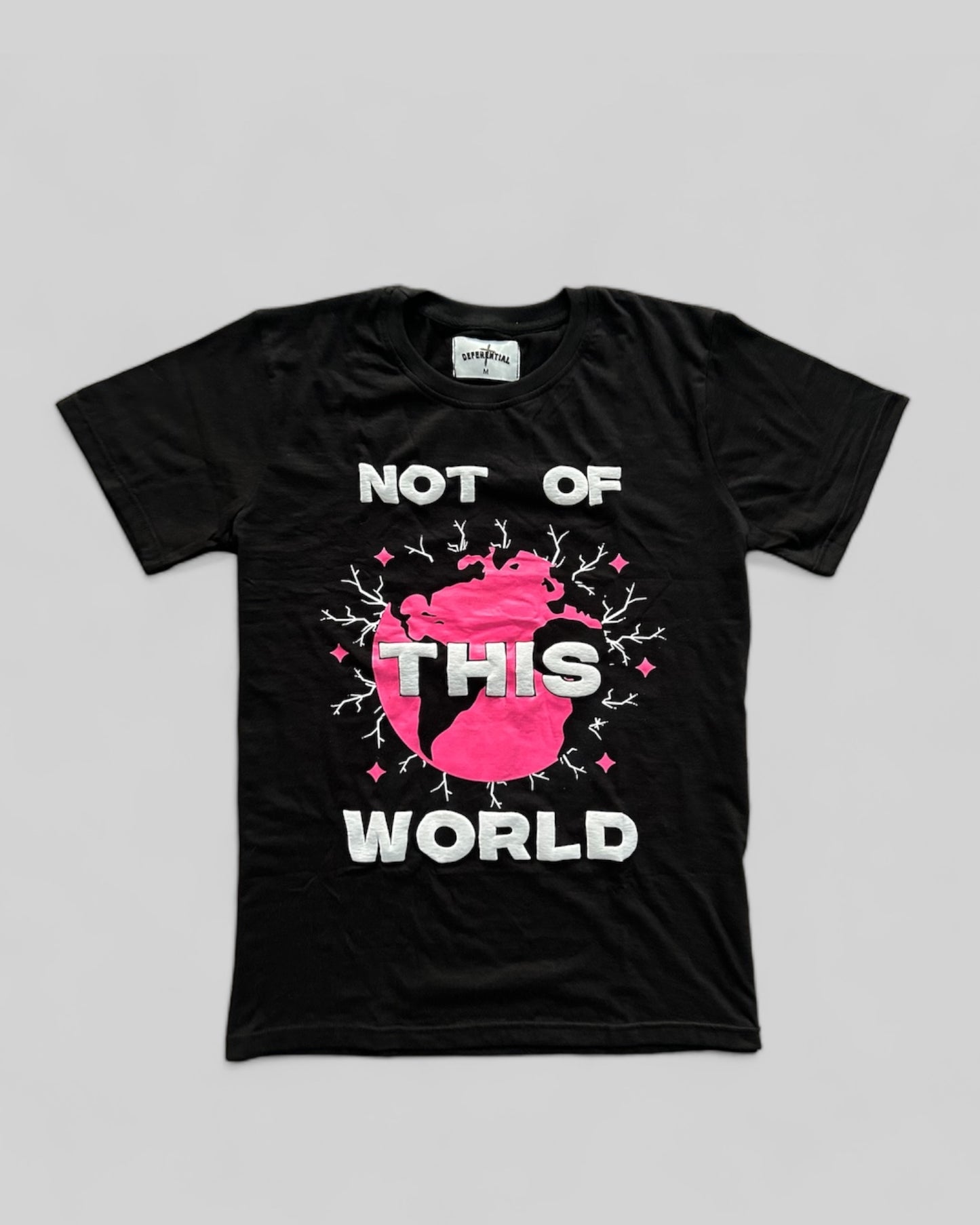 Pink "Not Of This World" Tee