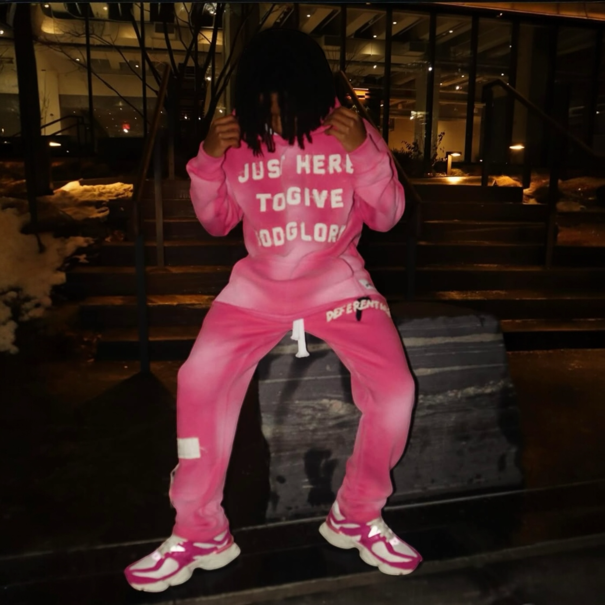 Grey and Black "Faith" Tee